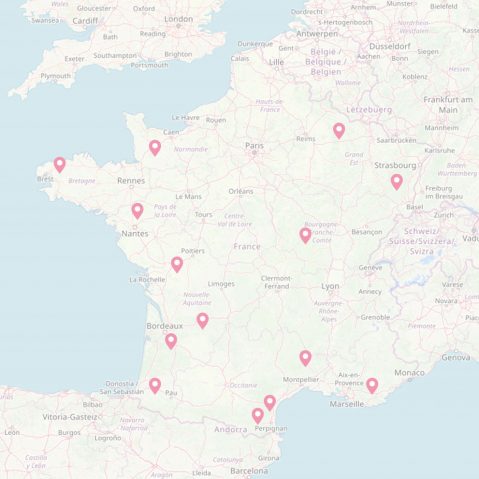 Map of France