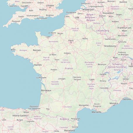 Map of France